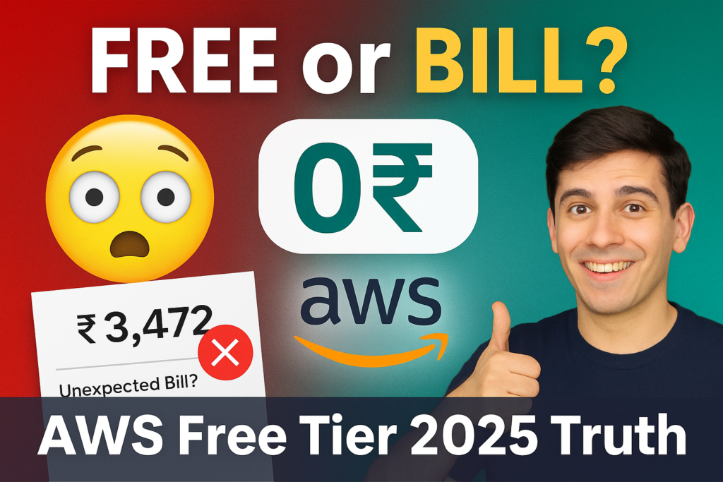 AWS Free Tier Trap 2025 – What’s REALLY Free & What’s Not!